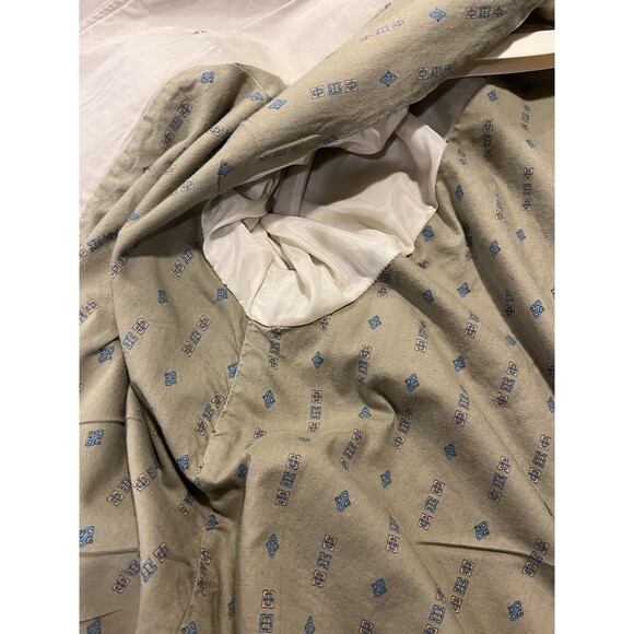 Vintage Trench Coat Men's Towncraft Plus Gentry Khaki Tan 1970s - Picture 13 of 16